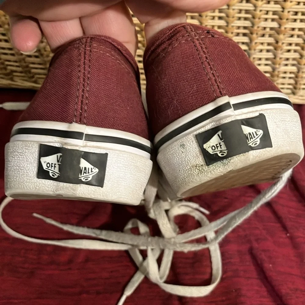 Vans off the Wall men’s skater sneakers 5.5 tennis shoes